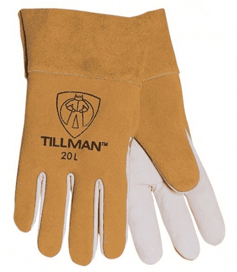 Tillman TIG Welding Gloves, Kidskin/Cowhide